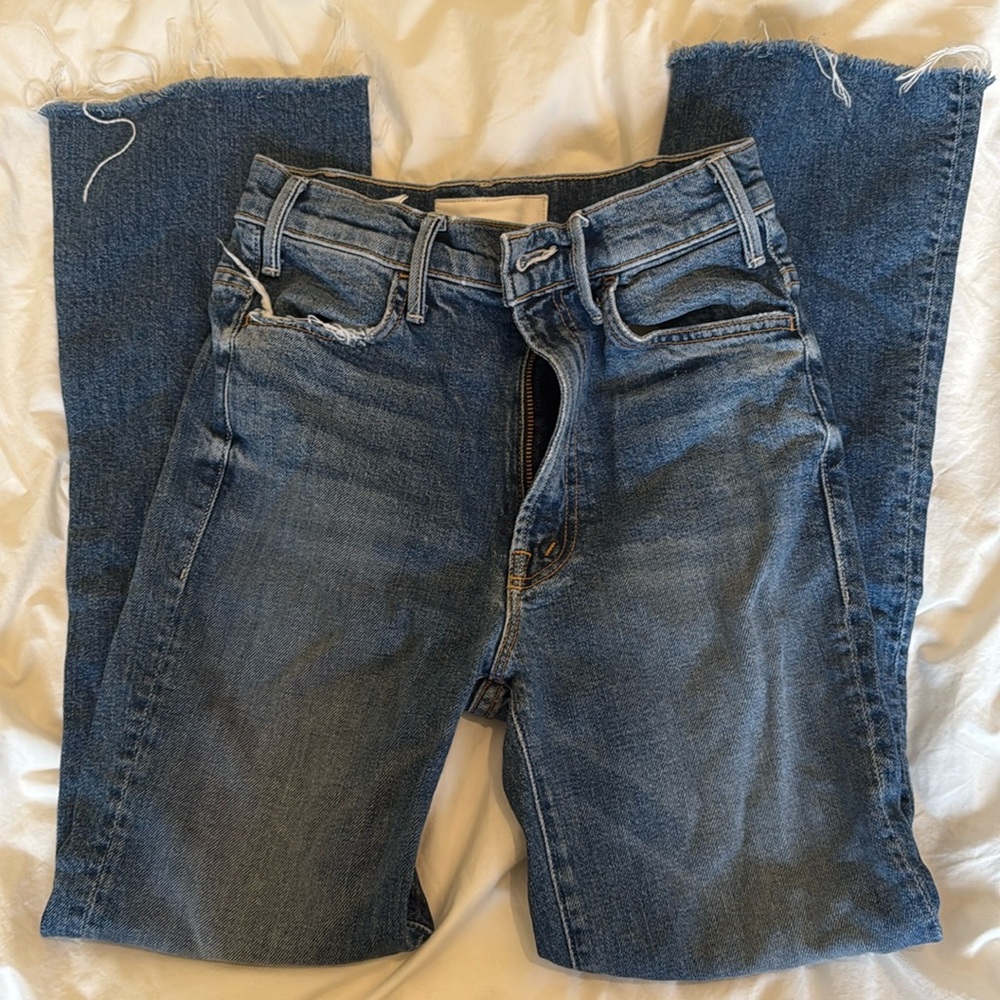 Mother High Rise Hustler Ankle Jean